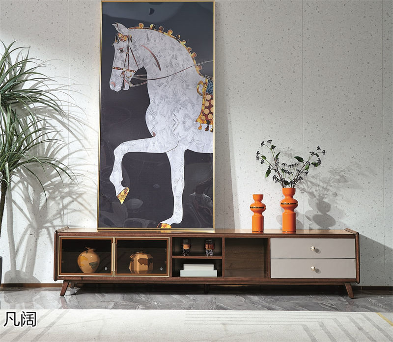 錦輝盛景凡闊意式輕奢極簡風格黃玫瑰家具