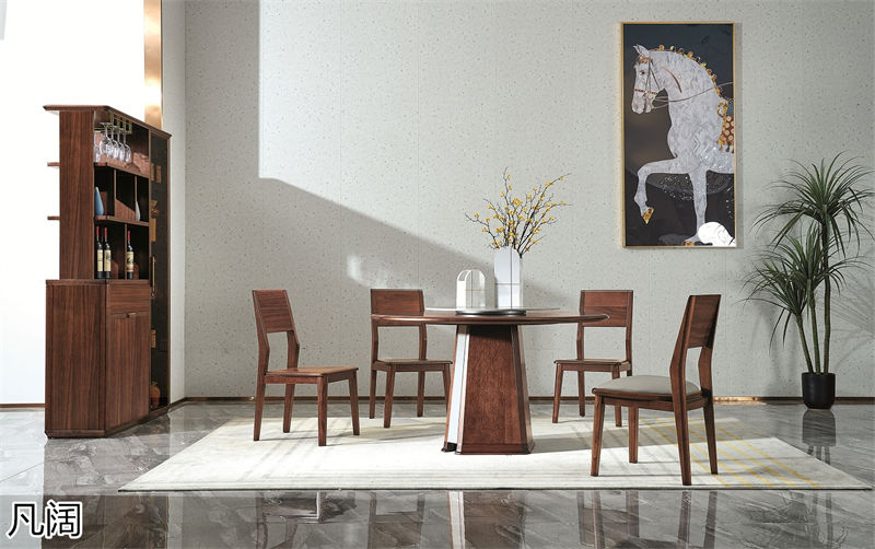 錦輝盛景凡闊意式輕奢極簡風格黃玫瑰家具