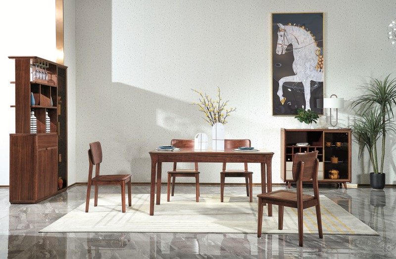 凡闊意式輕奢極簡家具：C2511 西餐桌