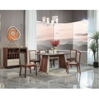 凡闊意式輕奢極簡(jiǎn)家具：C2520 原板西餐桌