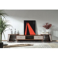 凡闊意式輕奢極簡家具：K2318 電視柜