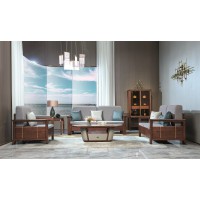 凡闊意式輕奢極簡家具：K2212 1+2+3沙發