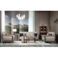 凡闊意式輕奢極簡家具：K2215 1+2+3沙發