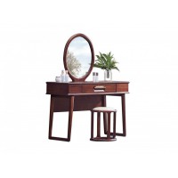 華夏國康卡迪婭輕奢極簡黃檀木家具：K001梳妝臺
