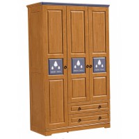 朵兒樂園青少年兒童家具：三門衣柜206#