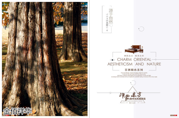 金佰祥華非洲檀木新中式家具