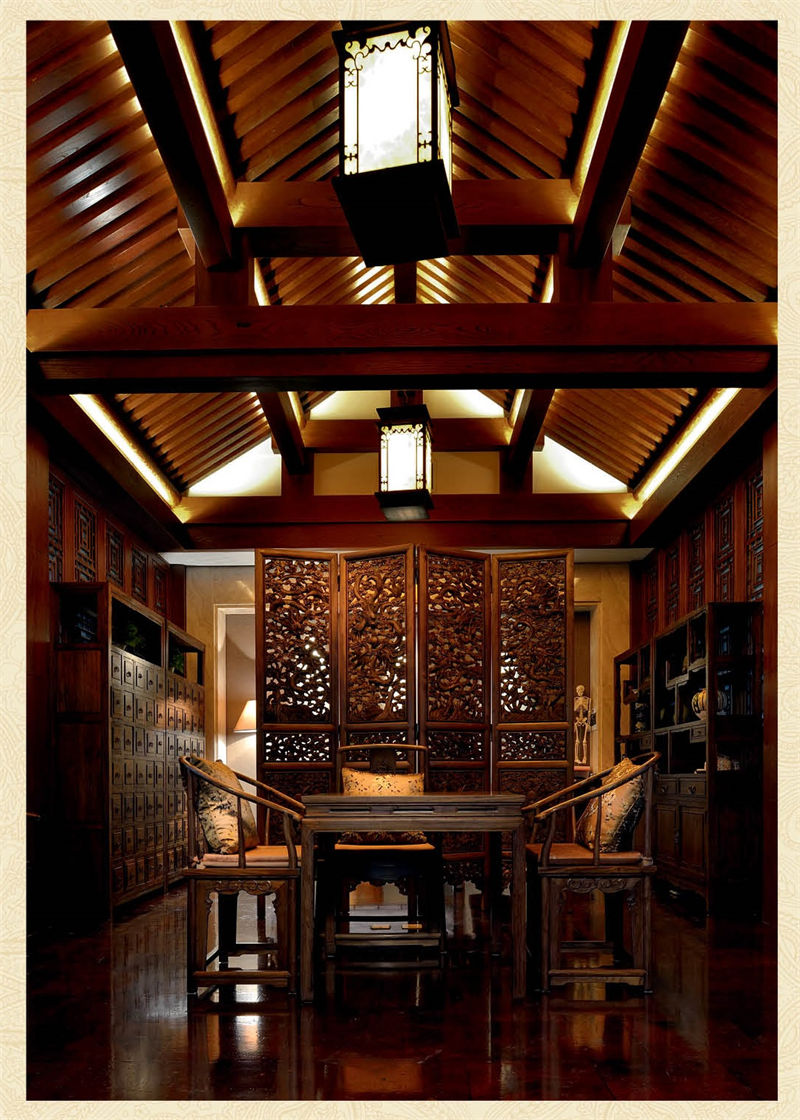 別墅、會所紅木整裝定制廠家