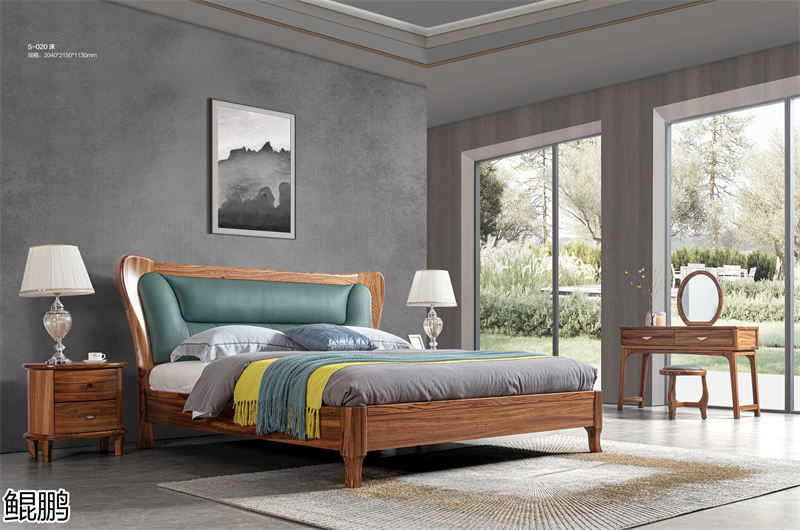 鯤鵬現(xiàn)代中式簡(jiǎn)約輕奢風(fēng)格大烏金木家具