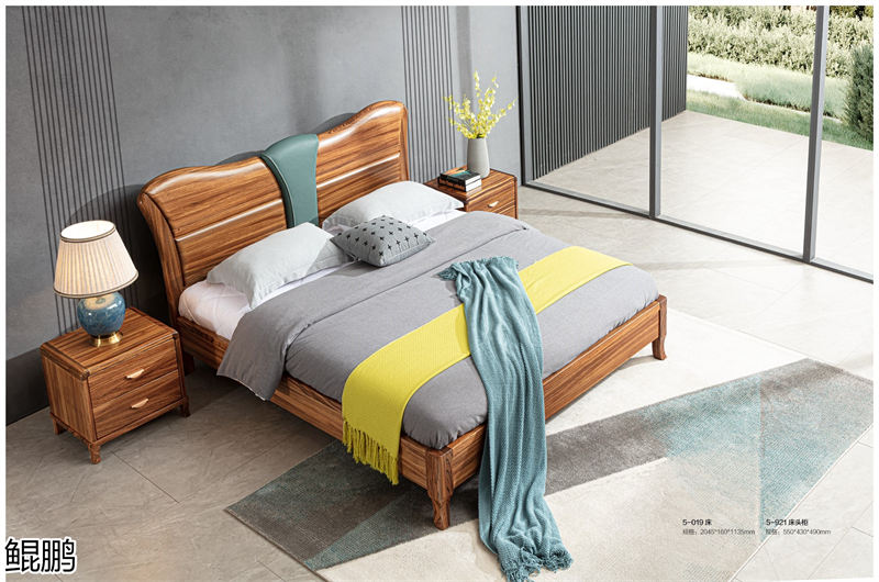 鯤鵬現(xiàn)代中式簡(jiǎn)約輕奢風(fēng)格大烏金木家具