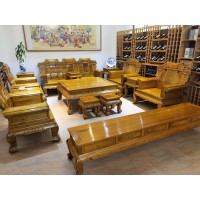 南康金絲楠木家具廠家，明清古典金絲楠木沙發，江西金絲楠木家具定制生產廠家