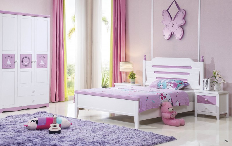 朵兒樂園青少年兒童家具：床888#線條