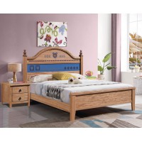 朵兒樂(lè)園青少年兒童金絲檀木家具：床023#
