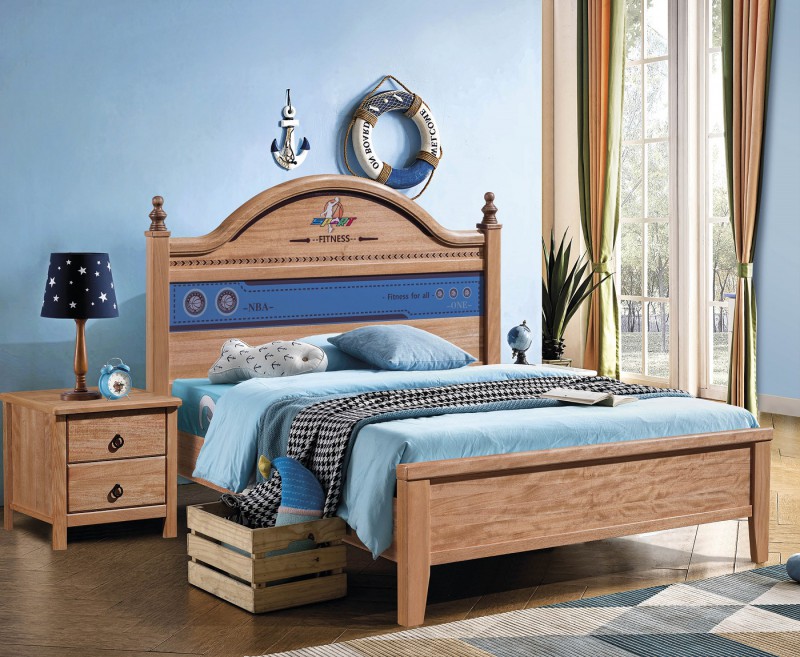 朵兒樂園青少年兒童金絲檀木家具：床026#