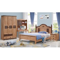 朵兒樂(lè)園青少年兒童金絲檀木家具：床025#