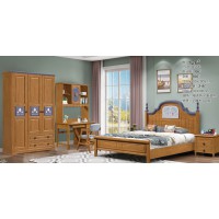 朵兒樂(lè)園青少年兒童實(shí)木家具：床126#