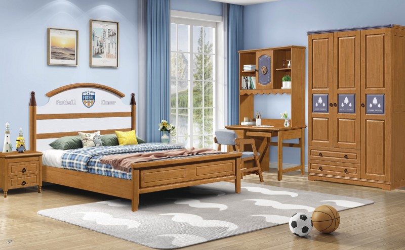 朵兒樂園青少年兒童實木家具：床115#