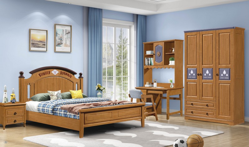 朵兒樂園青少年兒童實木家具：床105#