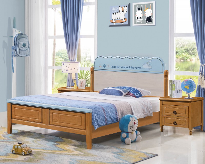 朵兒樂園青少年兒童實(shí)木家具：床2219#