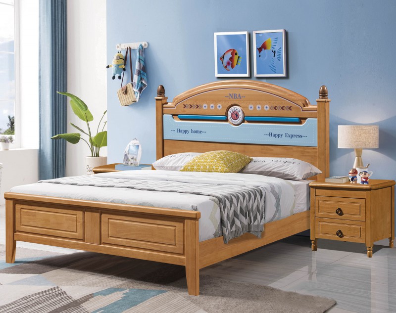 朵兒樂園青少年兒童實(shí)木家具：床2215#