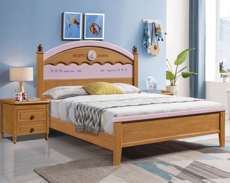 朵兒樂園青少年兒童實木家具：床2214#