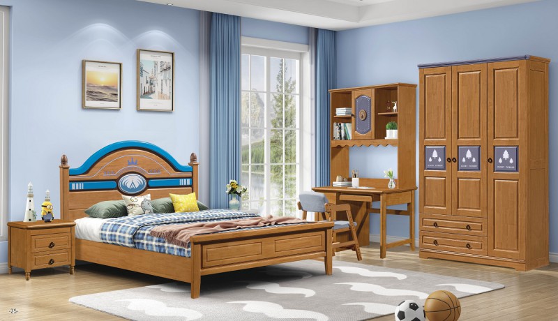 朵兒樂園青少年兒童實(shí)木家具：床2206#