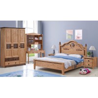 朵兒樂園青少年兒童金絲檀木家具：床2204#