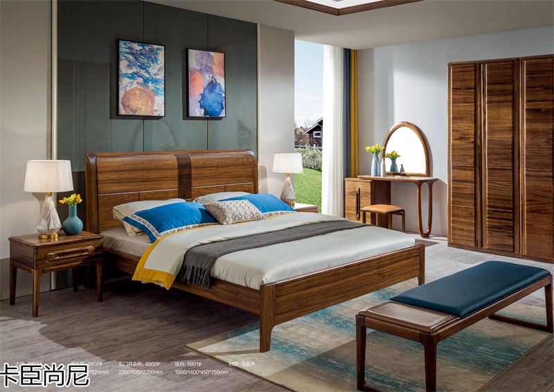 寶來富居 卡臣尚尼意式輕奢套房家具