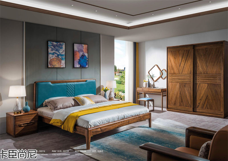 寶來富居 卡臣尚尼意式輕奢套房家具