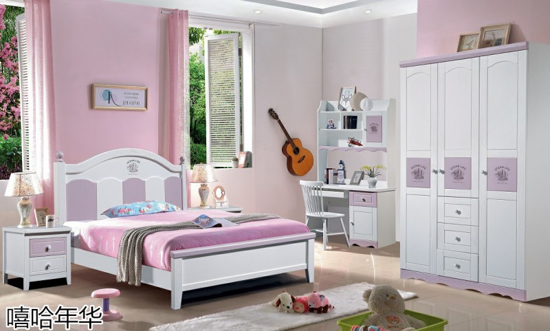 嘻哈年華青少年兒童實木套房