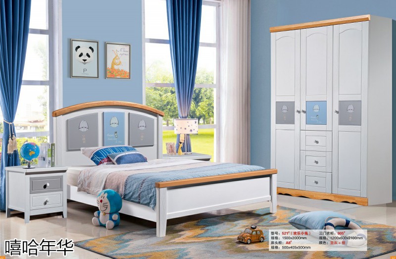 嘻哈年華青少年兒童實木套房