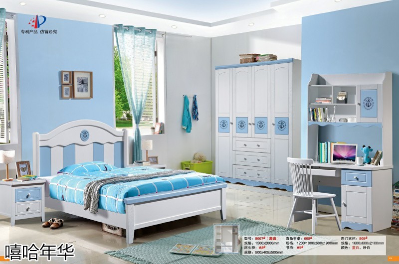 嘻哈年華青少年兒童實木套房