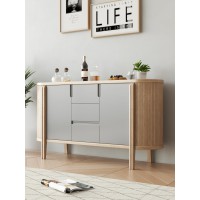 匠者白蠟木系列家具：JD-626餐邊柜原木色