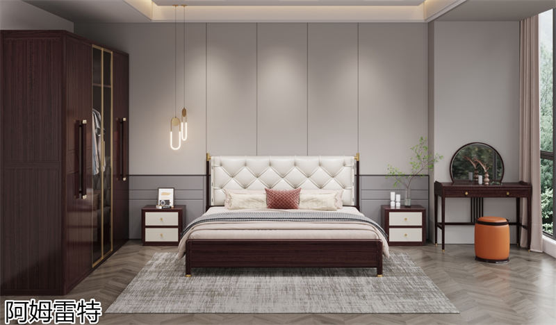 阿姆雷特金絲檀木新中式家具