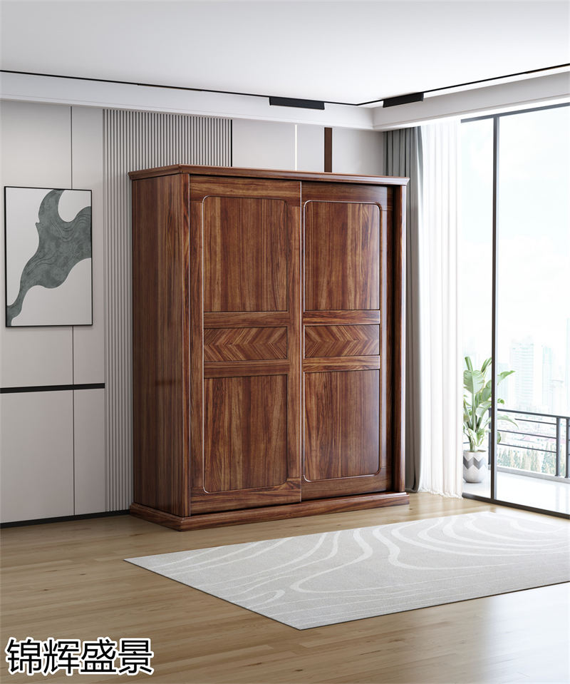 錦輝盛景現(xiàn)代實木風(fēng)格烏金木家具