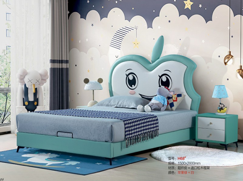 青少年兒童軟體床H68#