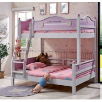 嘻哈年華青少年兒童實木子母床918#