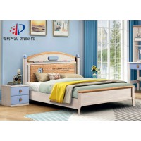 嘻哈年華青少年兒童實木床F1#