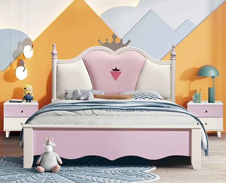 青少年兒童實(shí)木床622#（草莓）