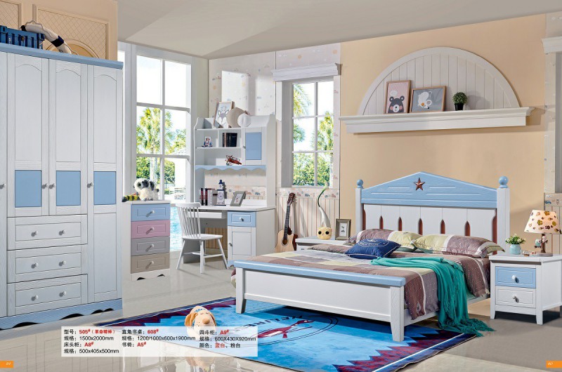 青少年兒童實木床505#（革命精神）