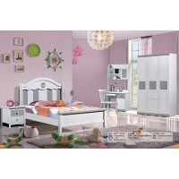 嘻哈年華青少年兒童實木床8007#（勞動光榮）