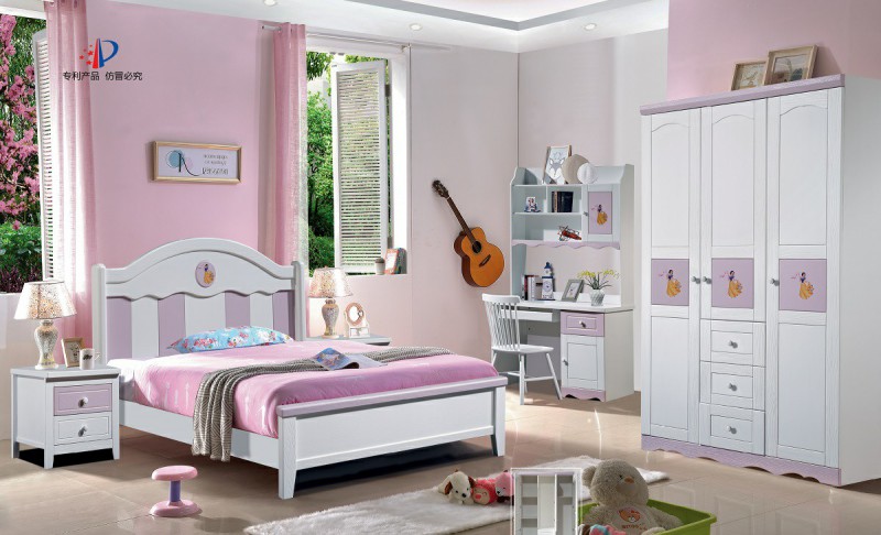 青少年兒童實木床8007#（白雪公主）