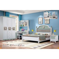 嘻哈年華青少年兒童實(shí)木床528#（嘻哈棒球）