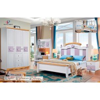 嘻哈年華青少年兒童實(shí)木床667#（嘻哈之冠）