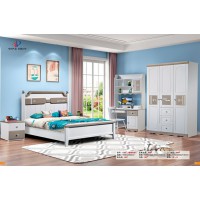 嘻哈年華青少年兒童實(shí)木床538#（嘻哈有你）