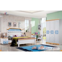 嘻哈年華青少年兒童實(shí)木床666#（圣誕之雪）