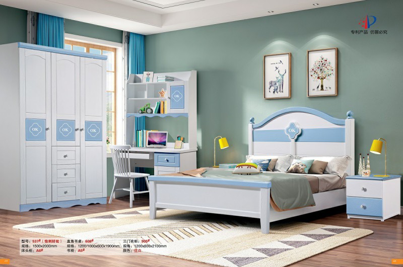 青少年兒童實(shí)木床537#（恰到好處）
