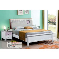 嘻哈年華青少年兒童實木床X1005#（兔耳）