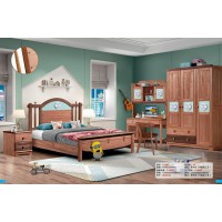 嘻哈年華青少年兒童金絲檀木木蠟油工藝床C-095#