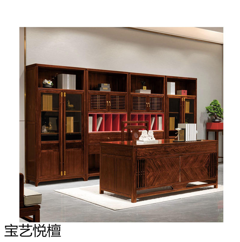 賢寶家具 寶藝悅檀新中式烏金木套房