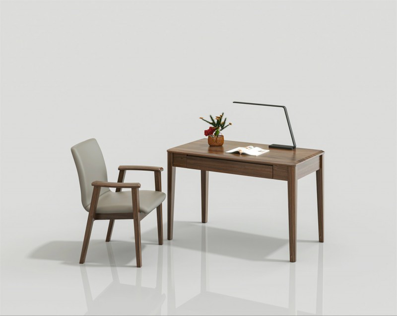 ST101書桌、SY101書椅 皮